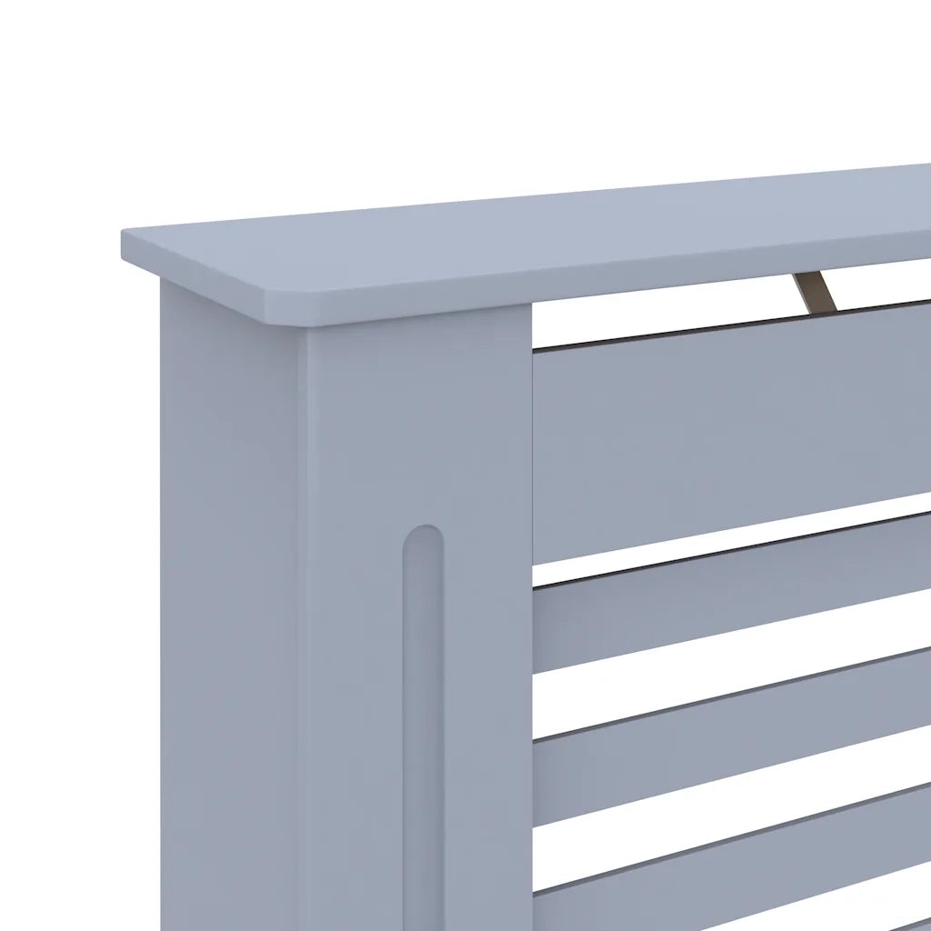 Copertura per Radiatore Antracite 112x19x81,5 cm in MDF CFW3058905