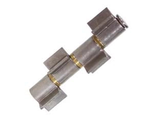 CERNIERE A QUATTRO ALI APERTE ART.135- - mm.180x ø 28 - 4 pezzi COMBI