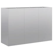 Fioriera | Cassetta per fiori | Vaso 120x40x80 cm in Acciaio Zincato