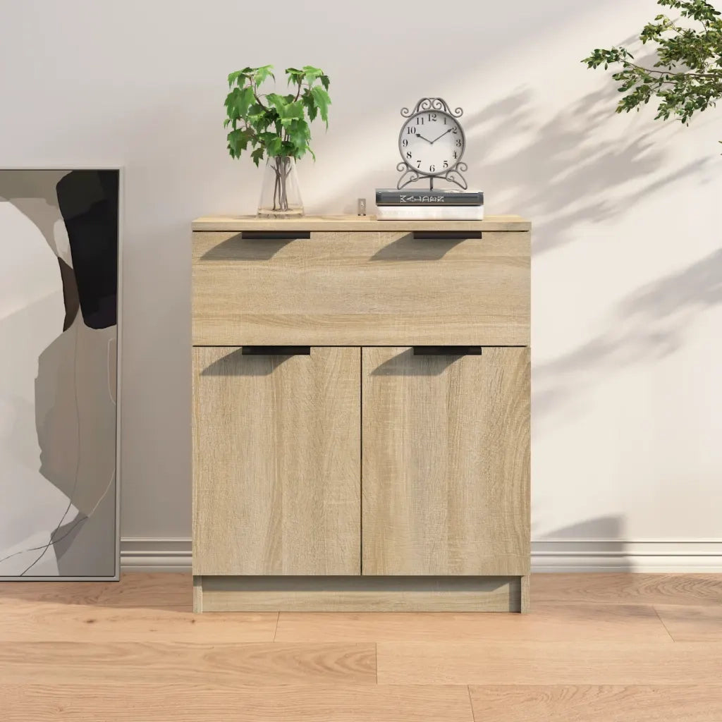 Credenza Rovere Sonoma 60x30x70 cm in Legno Multistrato 811091