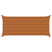 Vela Parasole | Telo Ombra | Vela da ombra solare Arancione e Marrone 4,5 x 2 m