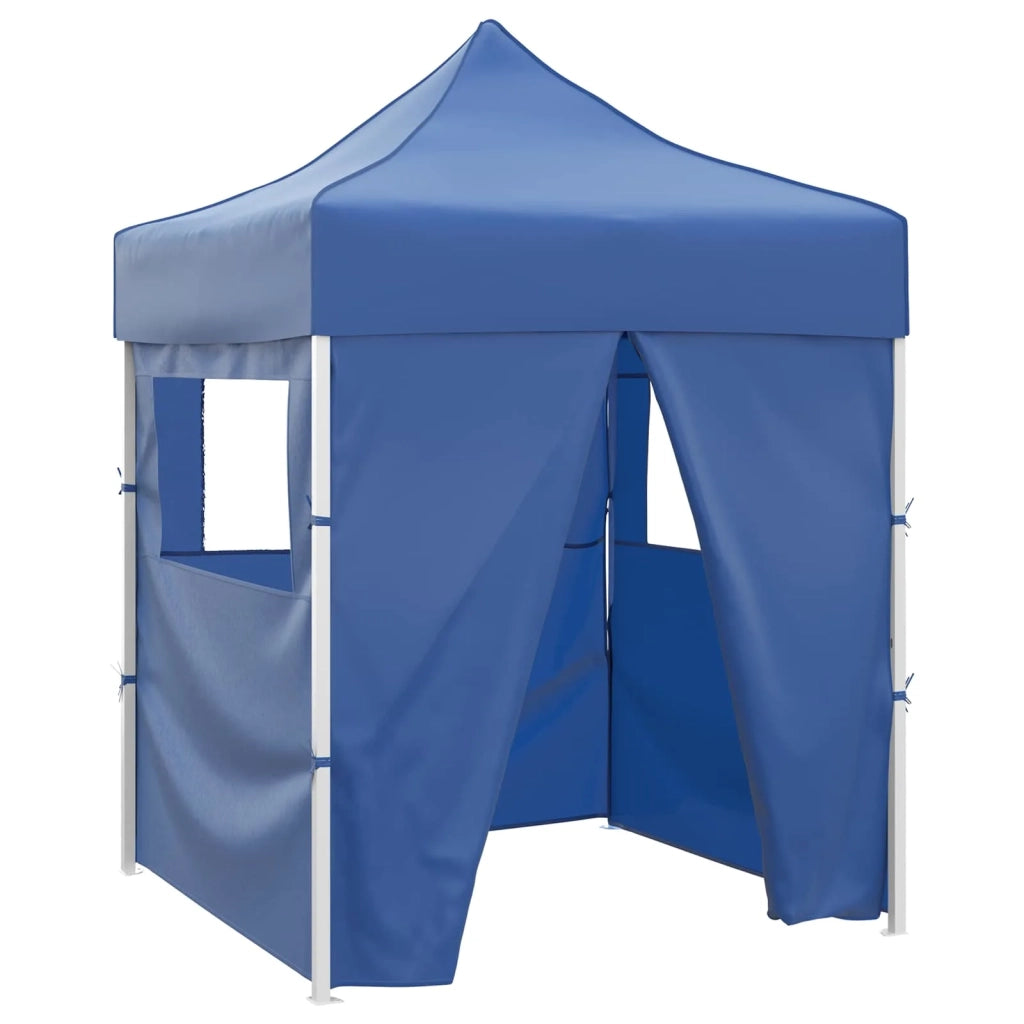 Tenda Party-Tenda da festa Blu 200 x 200 x 315 cm Tessuto Oxford 745199
