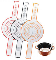 Pannello di silicone riciclabile - 52,5×21,5 cm - 3 pezzi - BPA e PFAS liberi - Pannello di silicone multifunzionale - Piastra di cottura con maniglia lunga - Piastra per pane - Adatto per air fryer, forno e microonde