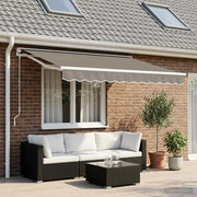 Telo di ricambio per tenda da sole Grigio Chiaro 235 x 195 cm 42000582