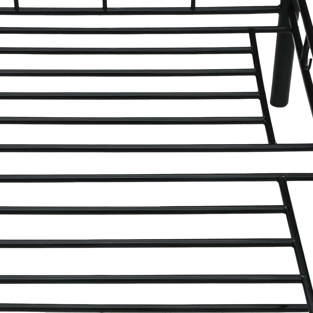 Telaio Divano letto | Sof¨¤ letto | Letto singolo Nero in Metallo 90x200 cm