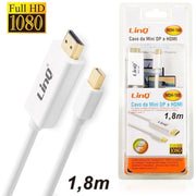 Trade Shop - Cavo Adattatore Mini Displayport Maschio A Hdmi Maschio 1.8mt Full Hd 1080 Mdh-18b -