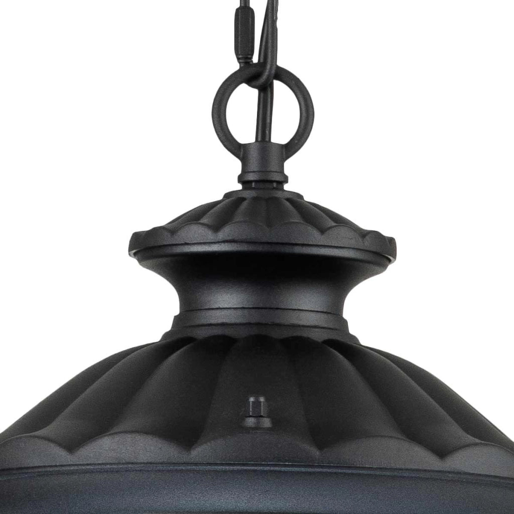 Lampada sospensione esterna Chicago Elstead nera E27