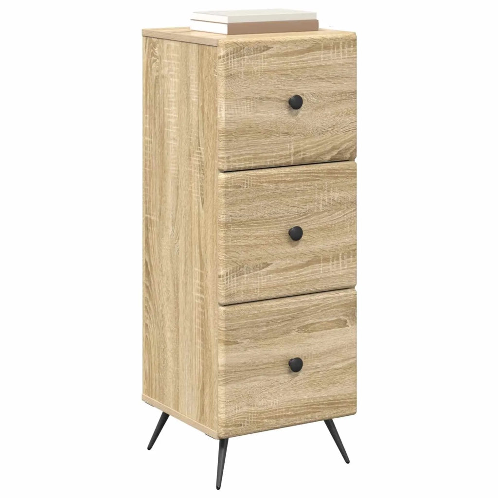Mobile con Cassetti Rovere Sonoma 33 x 34,5 x 90 cm 895537