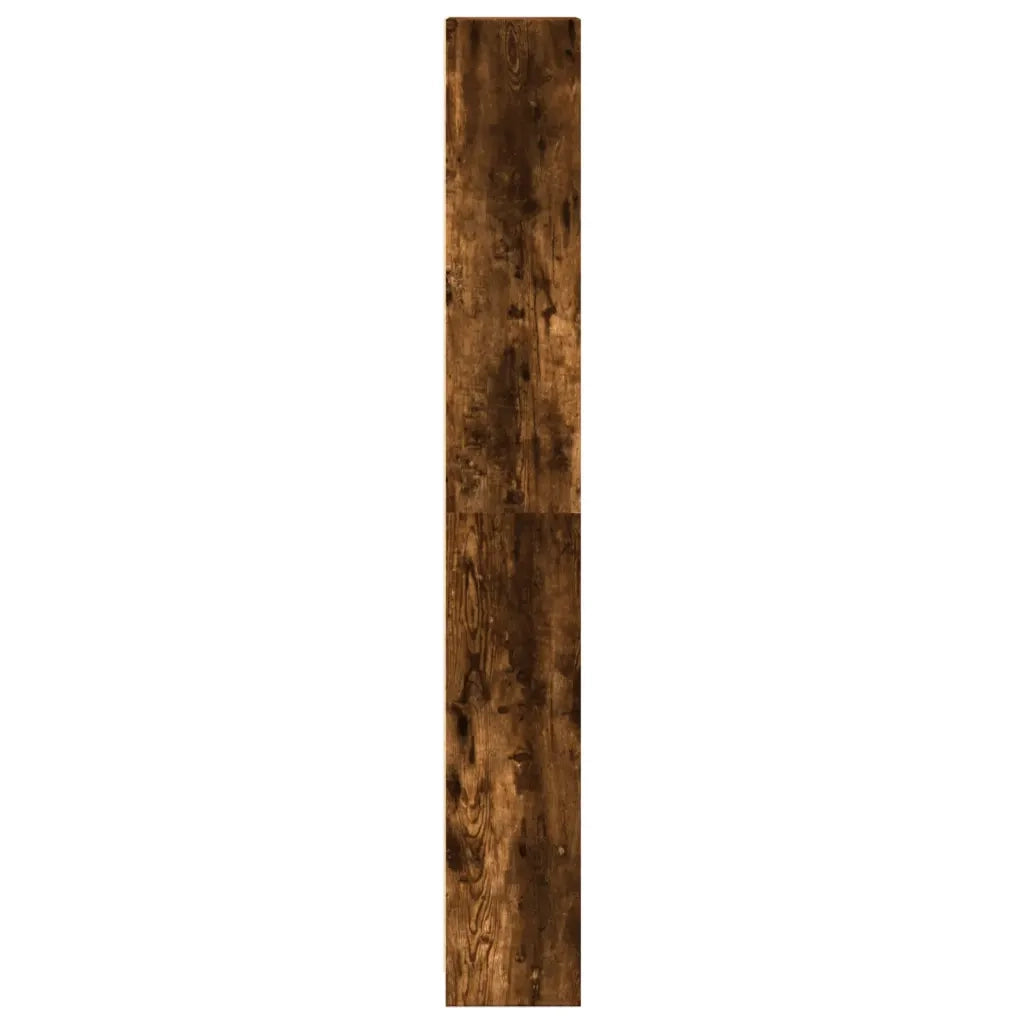 Libreria Rovere Fumo 40x24x176 cm in Legno Multistrato 857796
