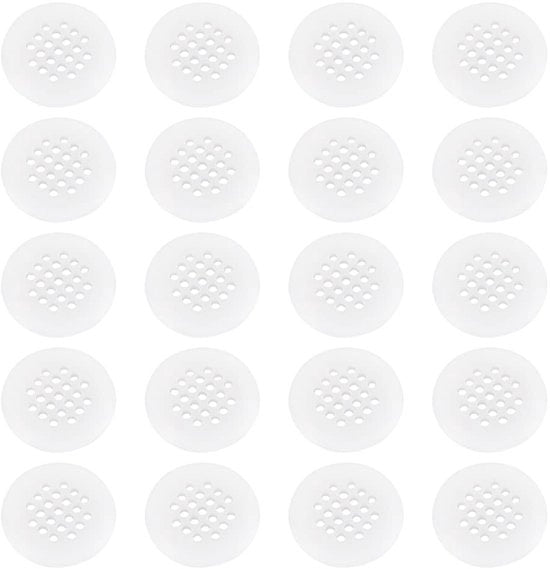 Ventiatori di ventilazione a rullo 20 pezzi - Disegno a rete - Resistente al calore e al consumo - Facile da installare - Progettato a rete - Materiale plastico duraturo - Ventiatori di ventilazione