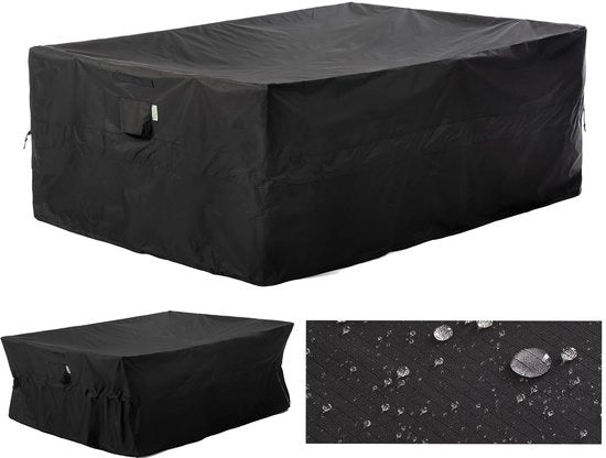 Kit di protezione acquatica - resistente ai raggi UV - 1 pezzo - 259x188x84 cm - tessuto gingham