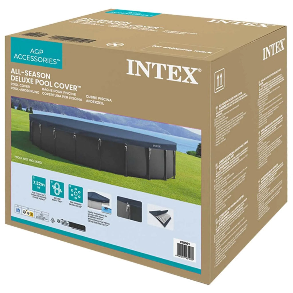 INTEX Copertura per piscina  Ø730 x 20 cm Rotondo PVC 42035631