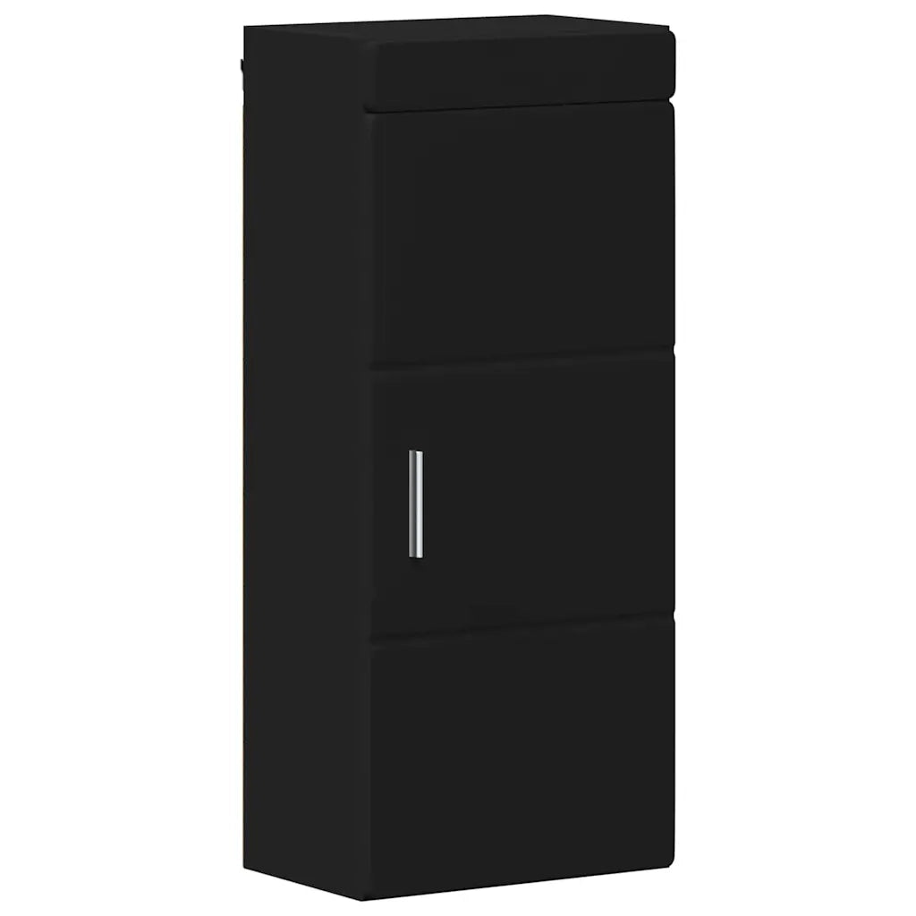 Set di mobili per il bagno TULUM 4 pcs Nero 60 x 34 x 63 cm 3398045