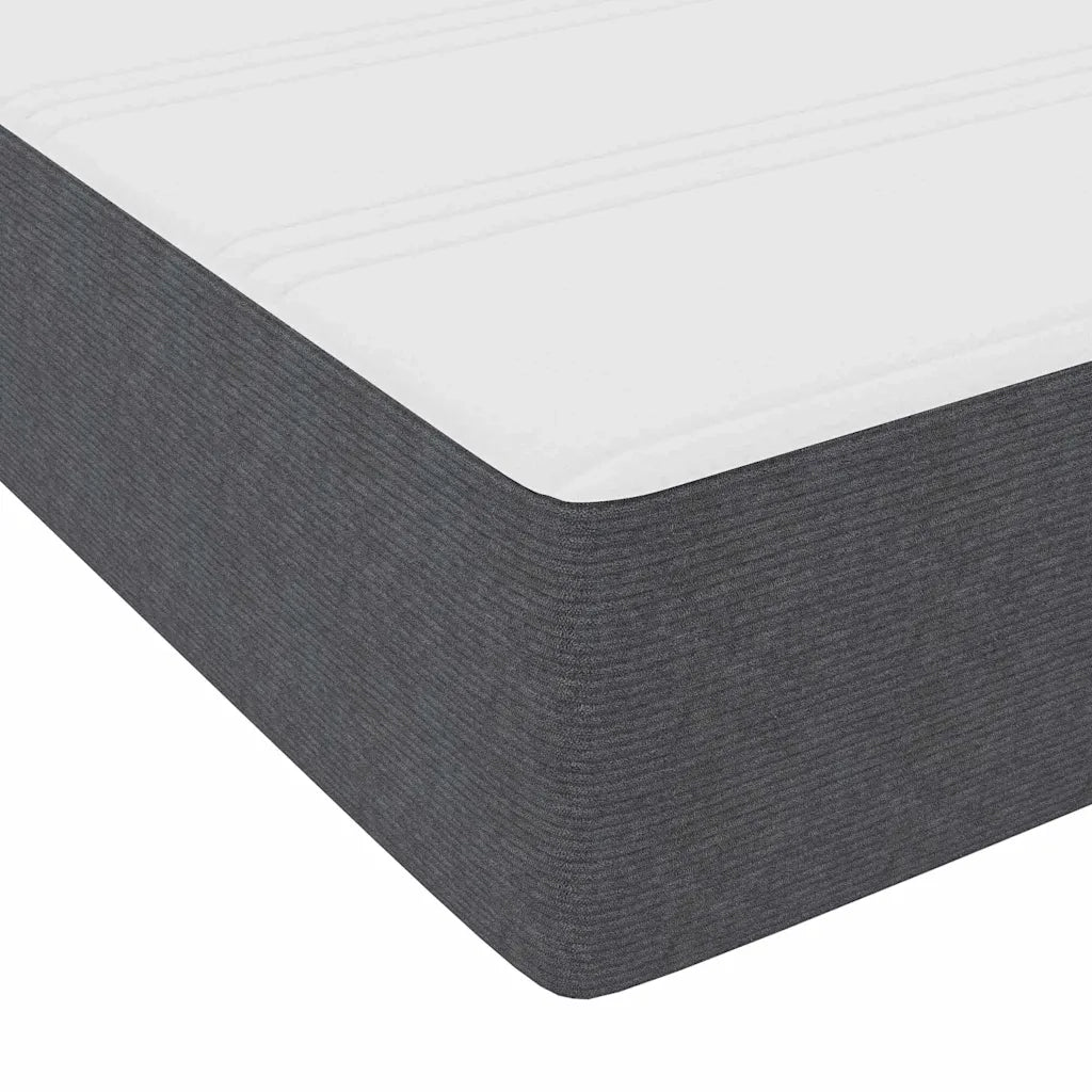 Struttura del letto-Giroletto Grigio scuro 80 x 200 cm Tessuto 966340