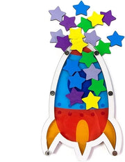 Punizione con stelle per addestramento comportamentale e di educazione alla pulizia a casa e a scuola