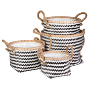 Set di 2 Box Cesti Tondo Twist H 18/23/29/35
