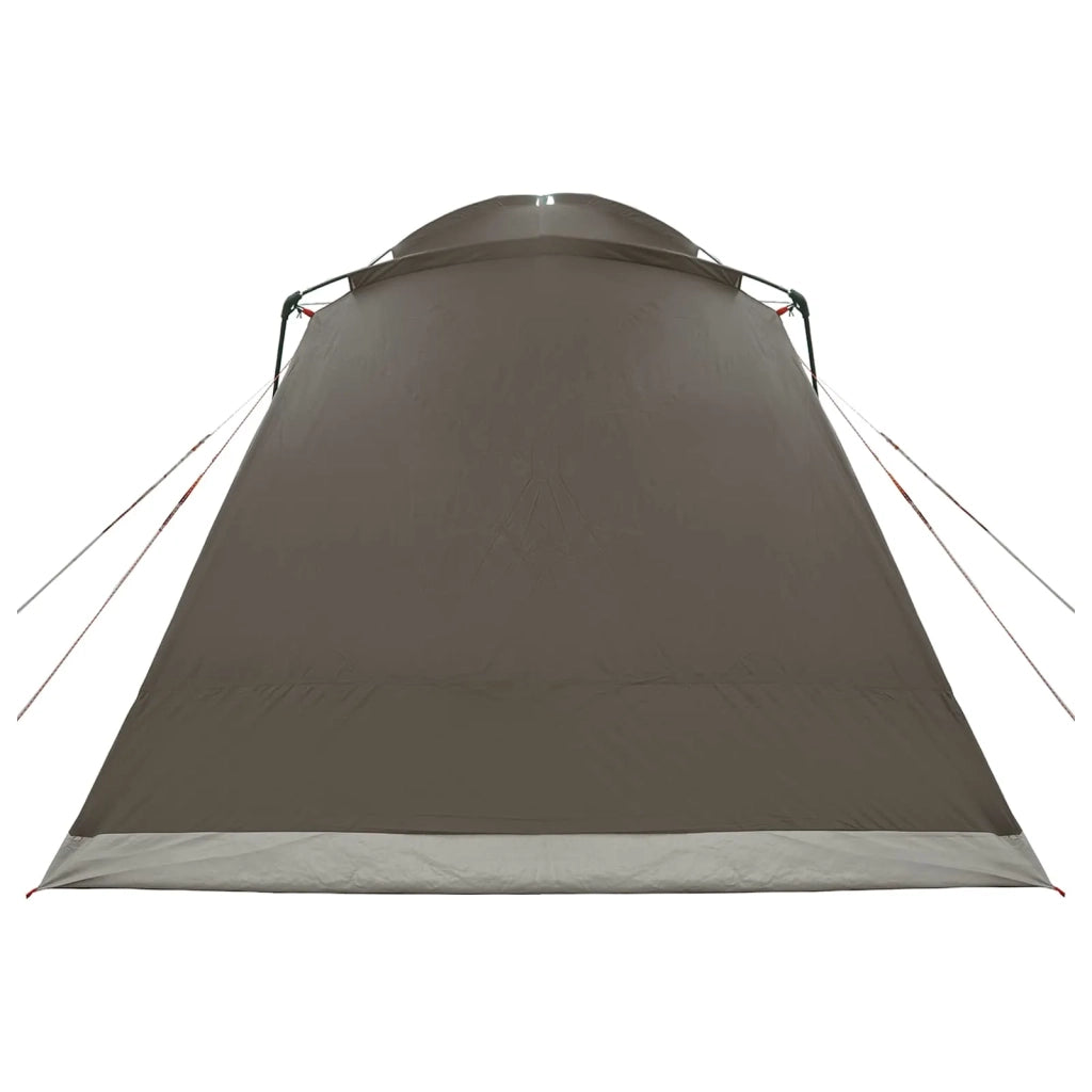 Tenda Capanna Marrone grigio 8 persone Poliestere e Acciaio 42029010