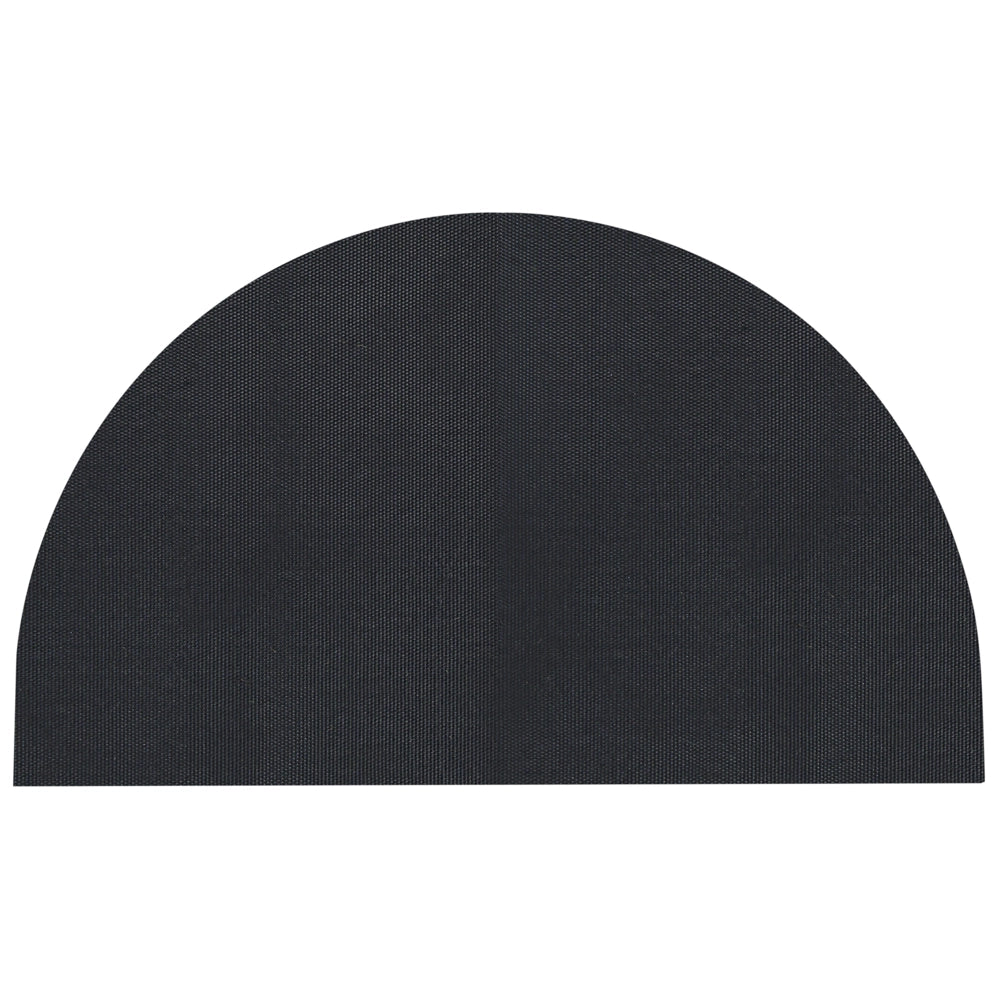 Zerbino in fibra di cocco antiscivolo 45 x 75 cm con supporto in PVC nero tappeto di benvenuto