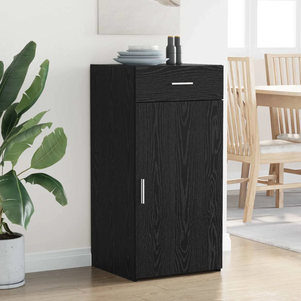 Credenza Rovere nero 45 x 42,5 x 93 cm Legno multistrato