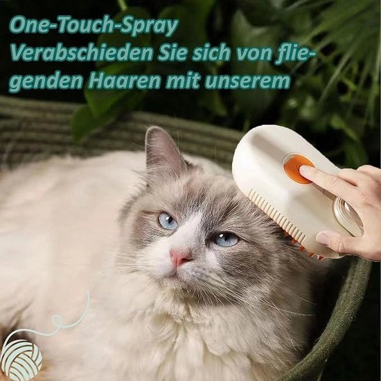 Kit di pettinatura per gatti e cani con setole corte, medie e lunghe per massaggi e pulizia