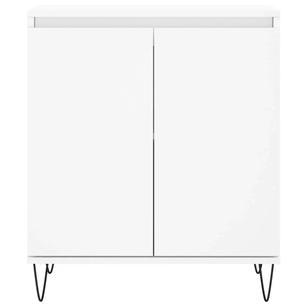 Buffet credenza cassettiera armadio mobile contenitore organizer per cucina soggiorno salotto 60 x 35 x 70 cm legno ingegnerizzato bianco 02_0030361