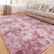 Tappeto morbido - Tappeto a pelo - Decorazione per salotto - Base anti-slip - 160x230 cm - Rosso Viola