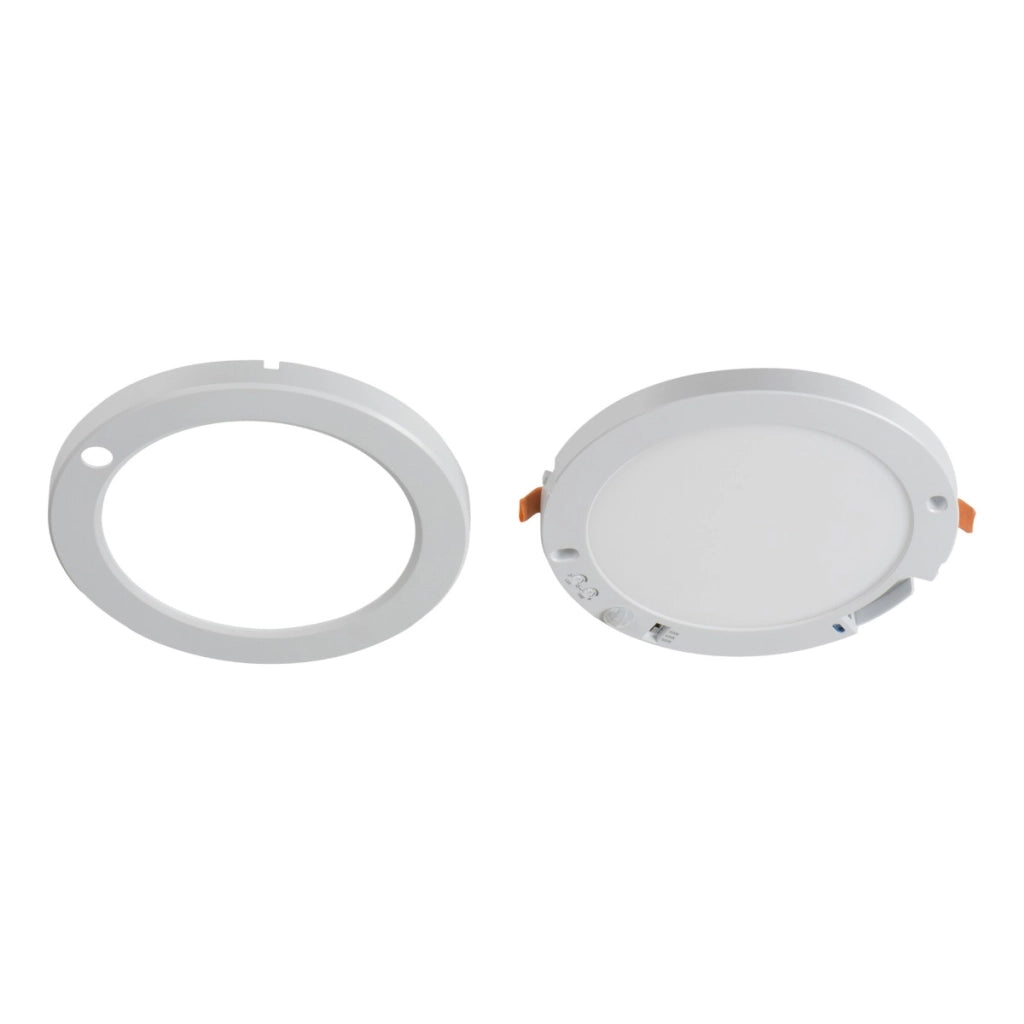 Plafoniera LED Kanlux ERGA Ø23 17W CCT PIR bianca IP20