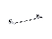 Portasalviette da muro 40 cm con supporti cromati - serie forma