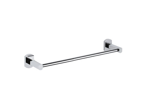 Portasalviette da muro 40 cm con supporti cromati - serie forma