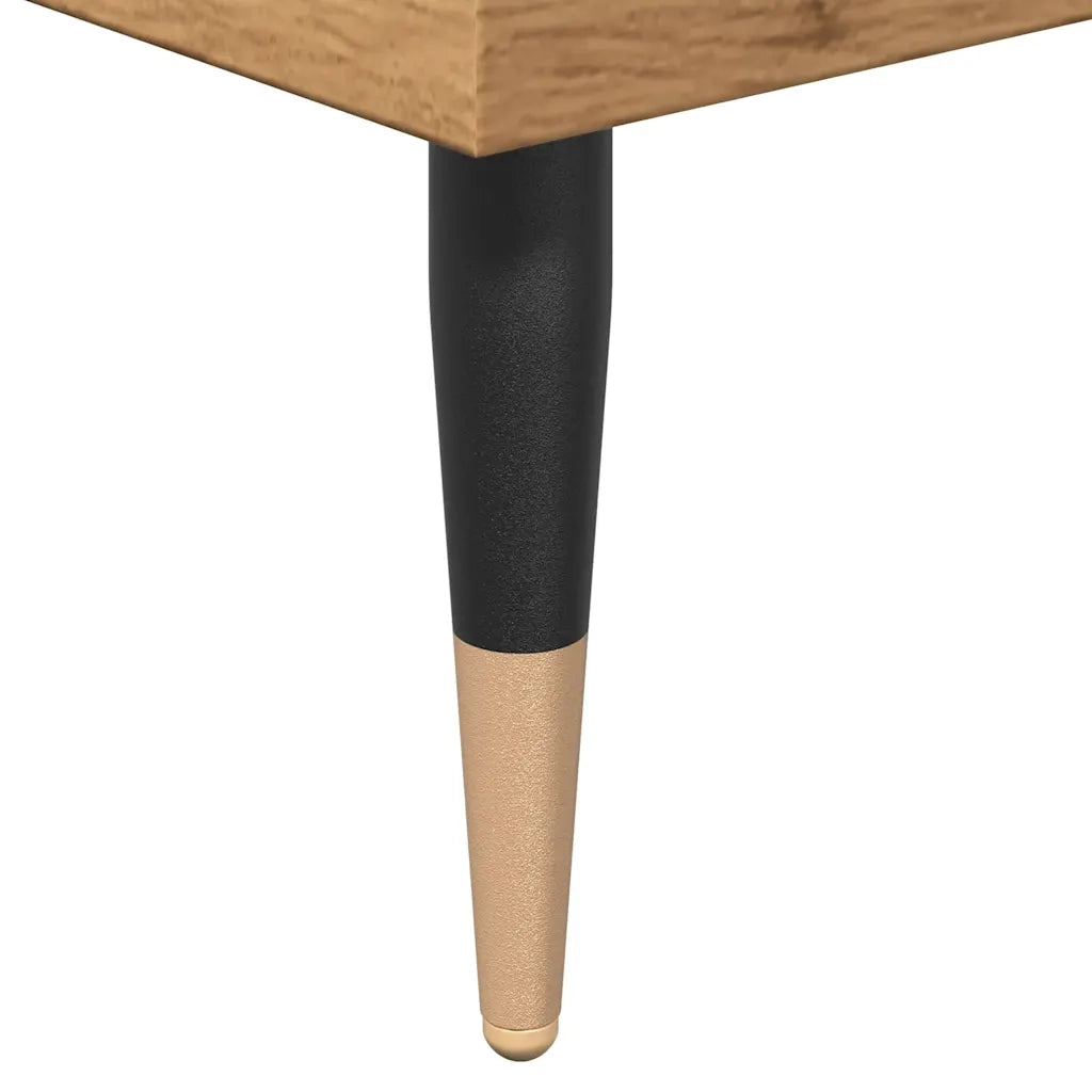 Armadietto da Bagno Legno Antico 30x30x100 cm in Truciolato 857205