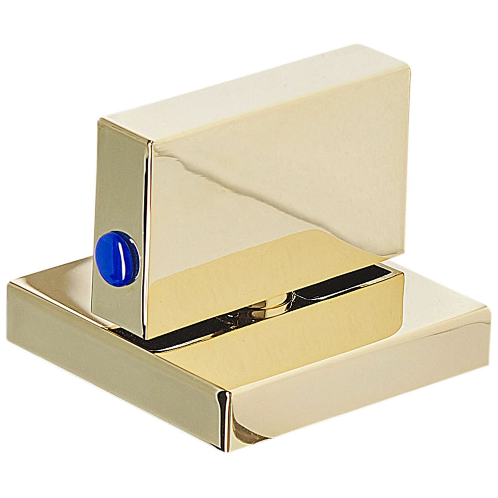 Miscelatore lavabo Rubinetto a doppia leva per bagno moderno in ottone lucido metallo dorato