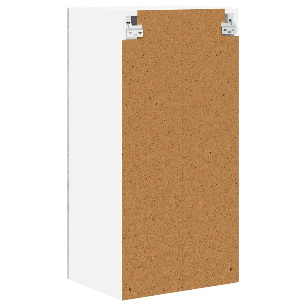 Mobile da cucina con lo scaffale-Armadio da cucina Grigio cemento 40 x 31 x 80 cm 888219
