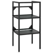 Telaio per lavabo da bagno 40 x 38 x 83 cm ferro nero 02_0006762