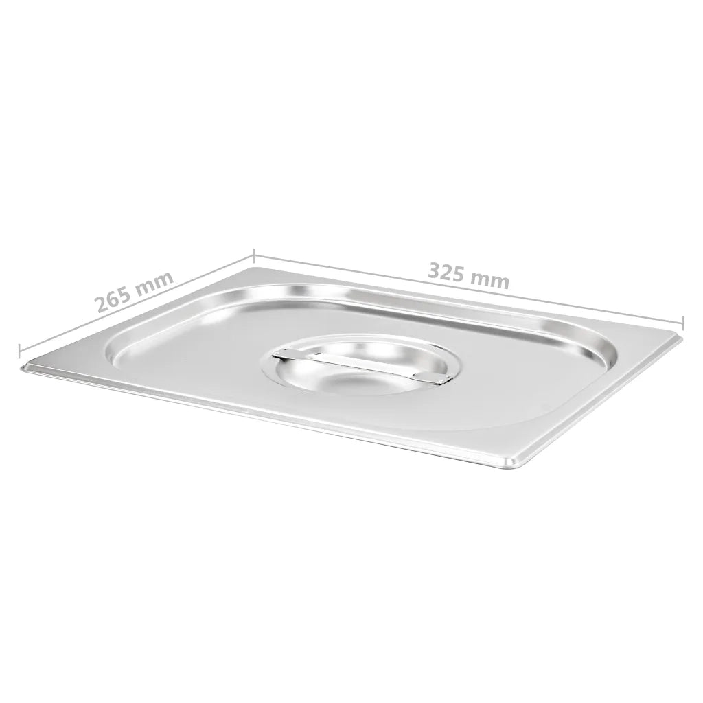 Coperchi per Teglie GN 1/2 2 pz in Acciaio Inox CFW3605020