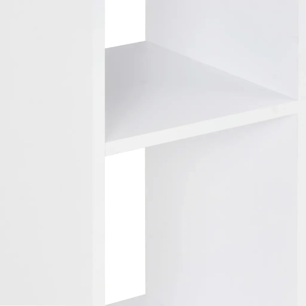 Tavolo da Bar Bianco e Rovere Sonoma 60x60x110 cm 280209