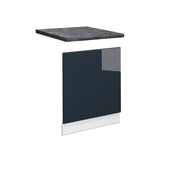 Vicco Mobili da cucina  Blu scuro lucido 60 cm , PL Antracite