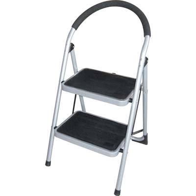 SGABELLO JAFAR DOMUS  ACCIAIO VERNICIATO GRADINI 2 H.MM 486