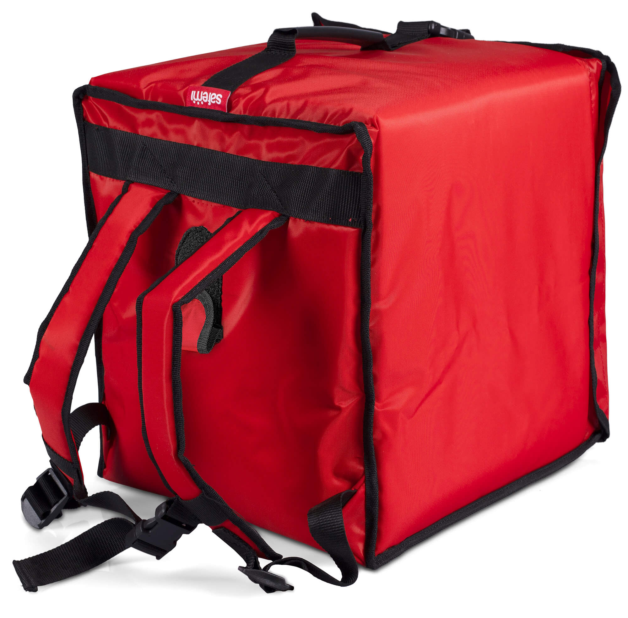 Zaino Termico Rigido Magnetico Porta Pizze da Asporto 15 Cartoni Safemi Magnetic 15 Rosso