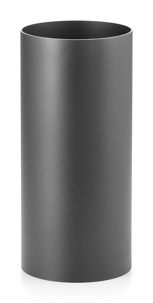 Set Camino 4 Pezzi con Barilotto Ø15x60 cm in Ferro Belfer 3002 Antracite