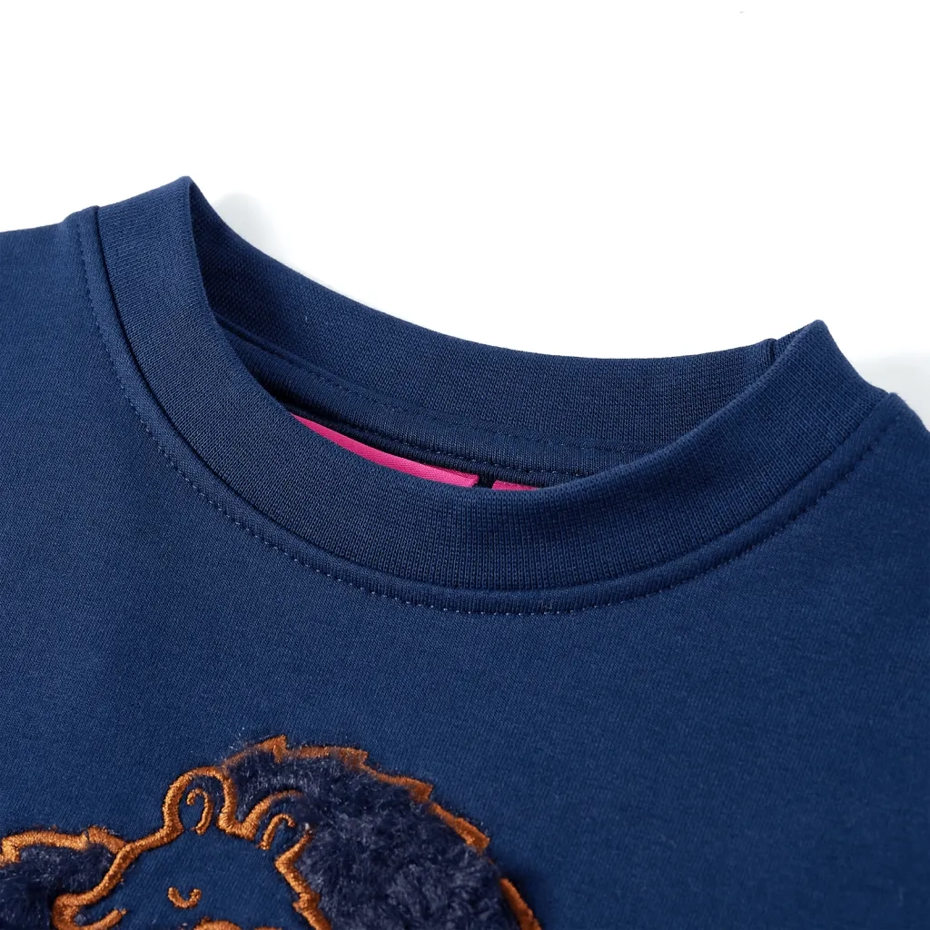 Felpa per Bambini Blu Marino 104 13540
