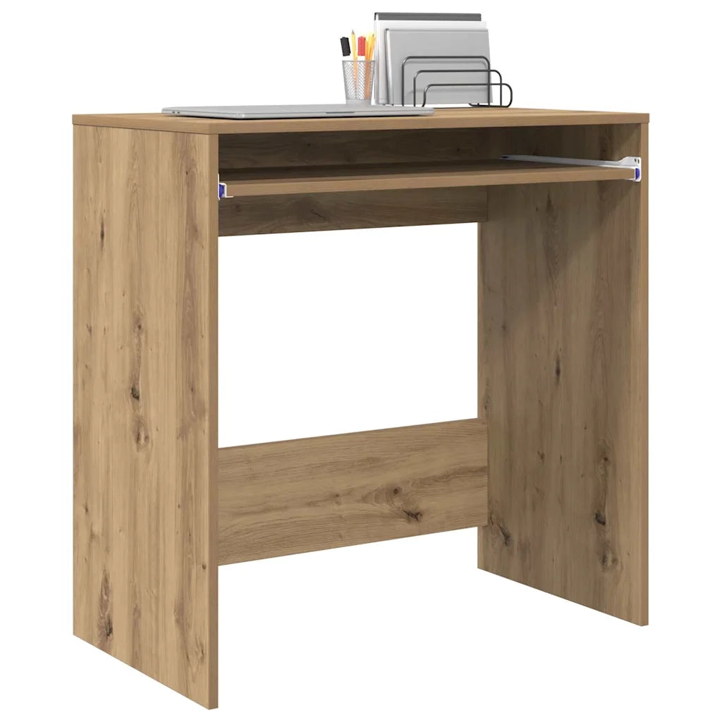 Scrivania | Tavolo da Ufficio con cassetto Rovere artigianale 77.5 x 43 x 79 cm