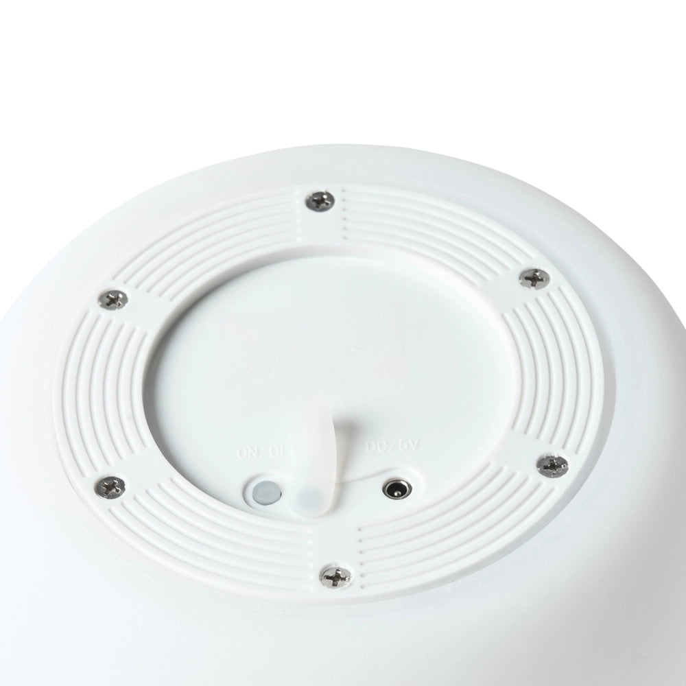 Set di 3 lampade solari  a forma di pietra LED bianco per esterni impermeabile con telecomando materiale sintetico