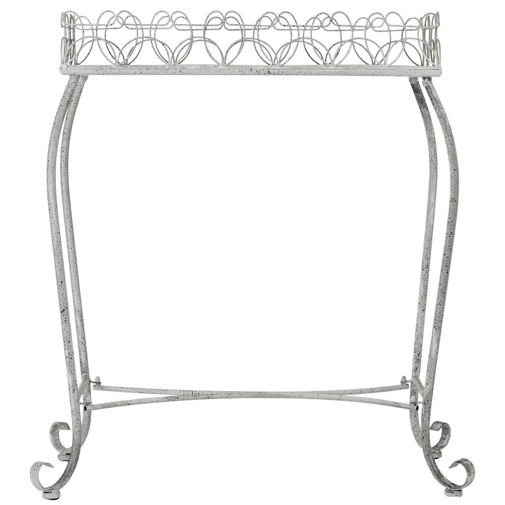 Mobili d'ingress in metallo 76,84x38,1x84,46h cm
