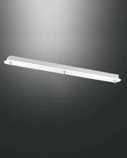 3481-53-102 EDISON MONTATURA BIANCA RETTANGOLARE 3 FORI  83x8cm