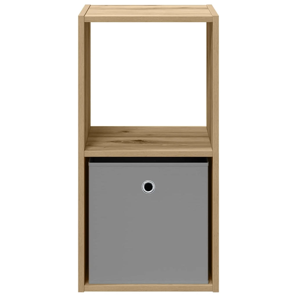 Comodino | Armadio da Notte | Mobiletto da notte Rovere artigianale 35 x 32 x 68,5 cm Legno multistrato