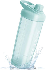 Shaker proteine 700 ml con manico in acciaio inossidabile - BPA libero per shake cremosi - Verde