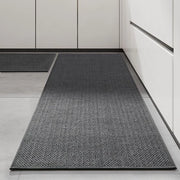 Mat keuken antislip, vlekbestendige, wasbaar, 45x120cm, donkergrijs