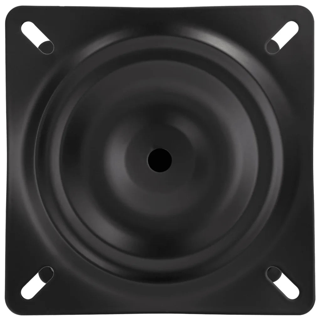 Supporto per Sedile da Barca Nero 18 cm in Acciaio CFW2187089