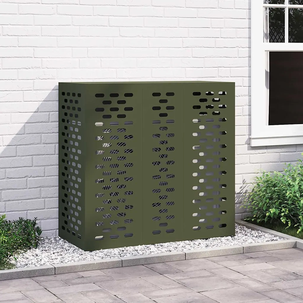 Copertura per condizionatore d'aria Oliver verde 865914