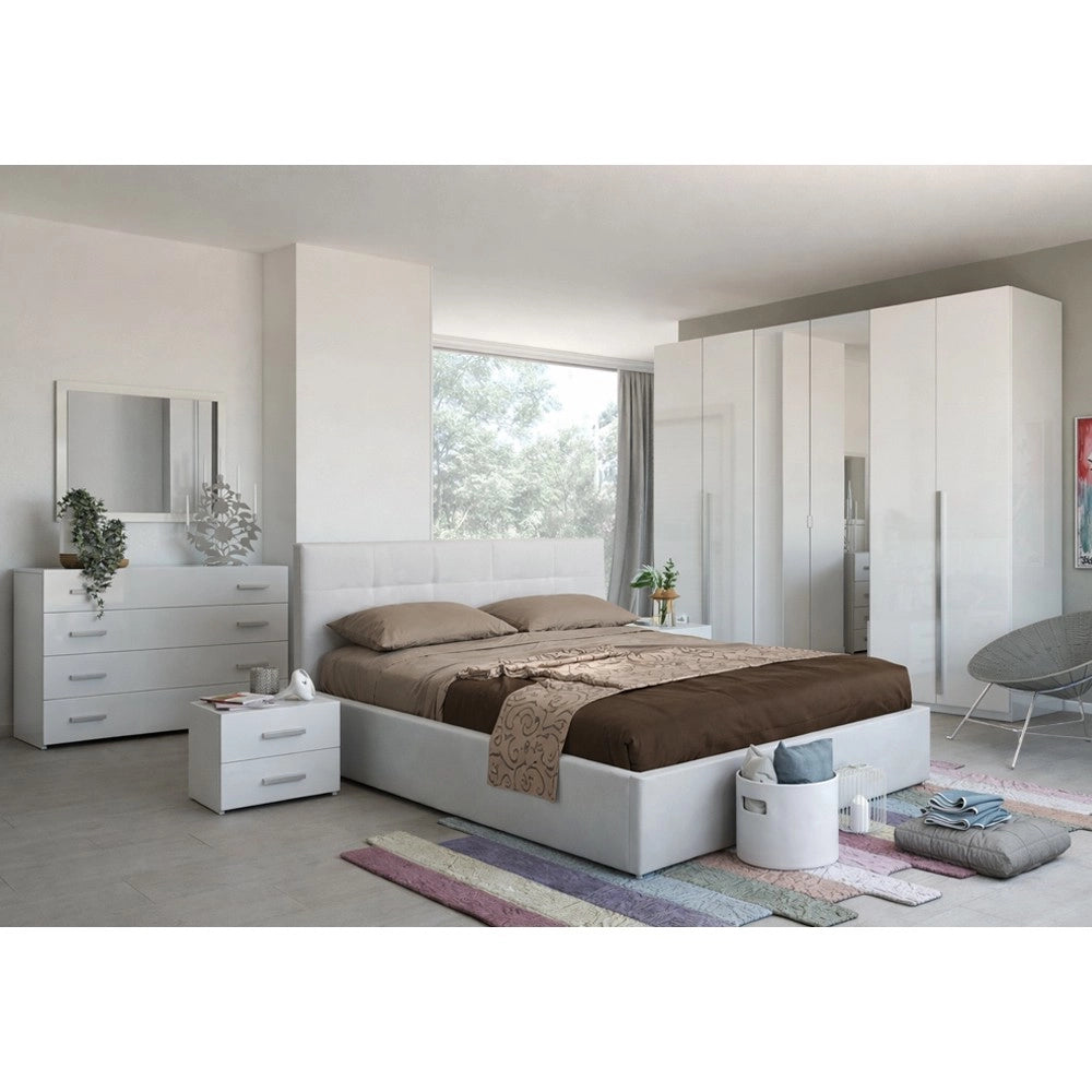 Camera da letto bianco laccato Nerano